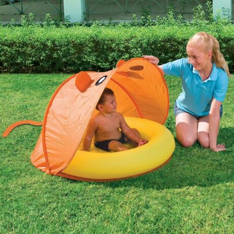 Bestway Pancsoló gyerek medence napvédő sátorral 97 x 97 x 74 cm