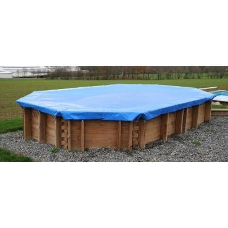 PONTAQUA TIMBER famedence védőtakaró ponyva szögletes 5,47 x 3,47 m