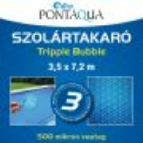 Szolár takaró 3,5 x 7,2 m 500micron Tripple Bubble